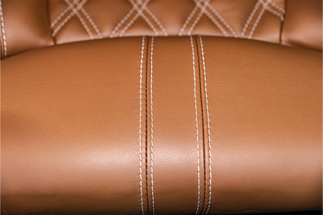 Robinson R44 Custom Stitched Leather Interior Seats | Tan |