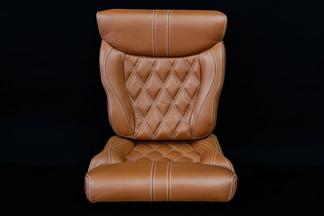 Robinson R44 Custom Stitched Leather Interior Seats | Tan |